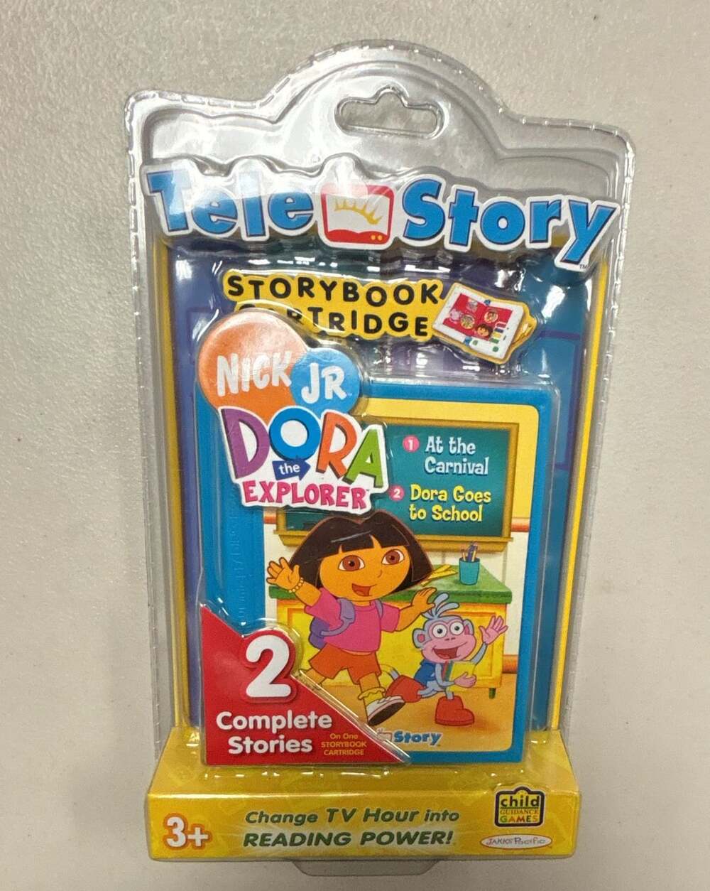 Jakks Pacific TeleStory Dora The Explorer Storybook Cartridge New